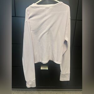 Athleta Girl Long Sleeve Tee - Light Purple